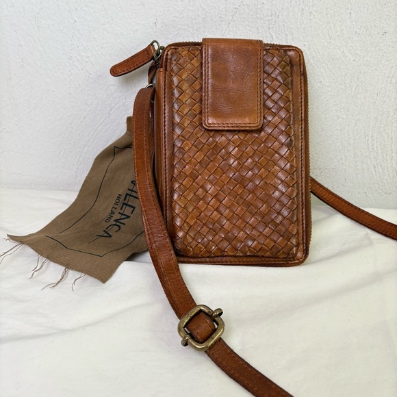 Brand New Vilenca Holland Genuine Leather Zippered Wallet Phone Crossbody Purse - Picture 12 of 12